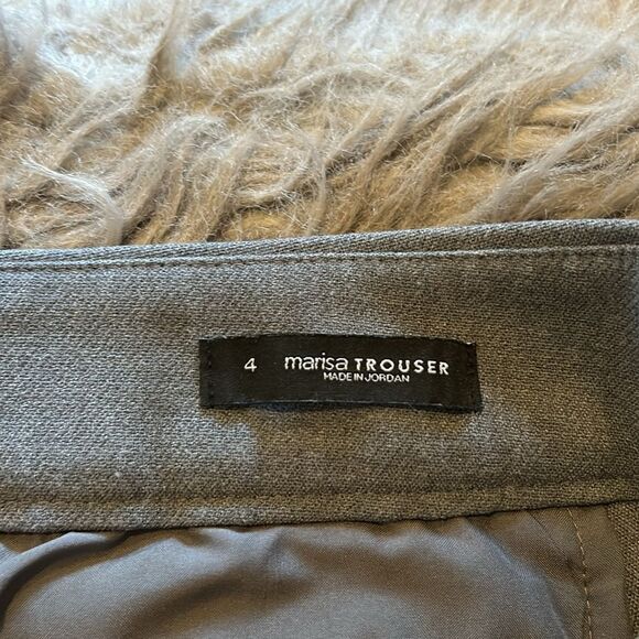 Loft Marissa gray‎ trouser boot cut pant size 4 - Picture 4 of 7